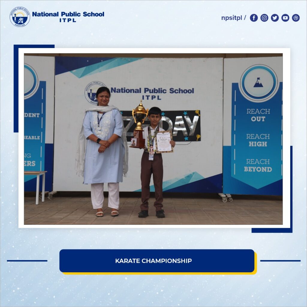 Spell Bee Winners & SOF Zonal Excellence achievers - NPS ITPL
